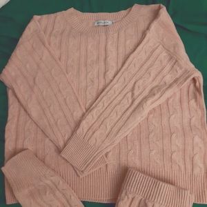 Cable Knit Sweater and Leggings Set